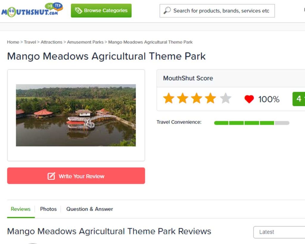 Mango Meadows Agricultural Theme Park - Mango Meadows: World's first ...