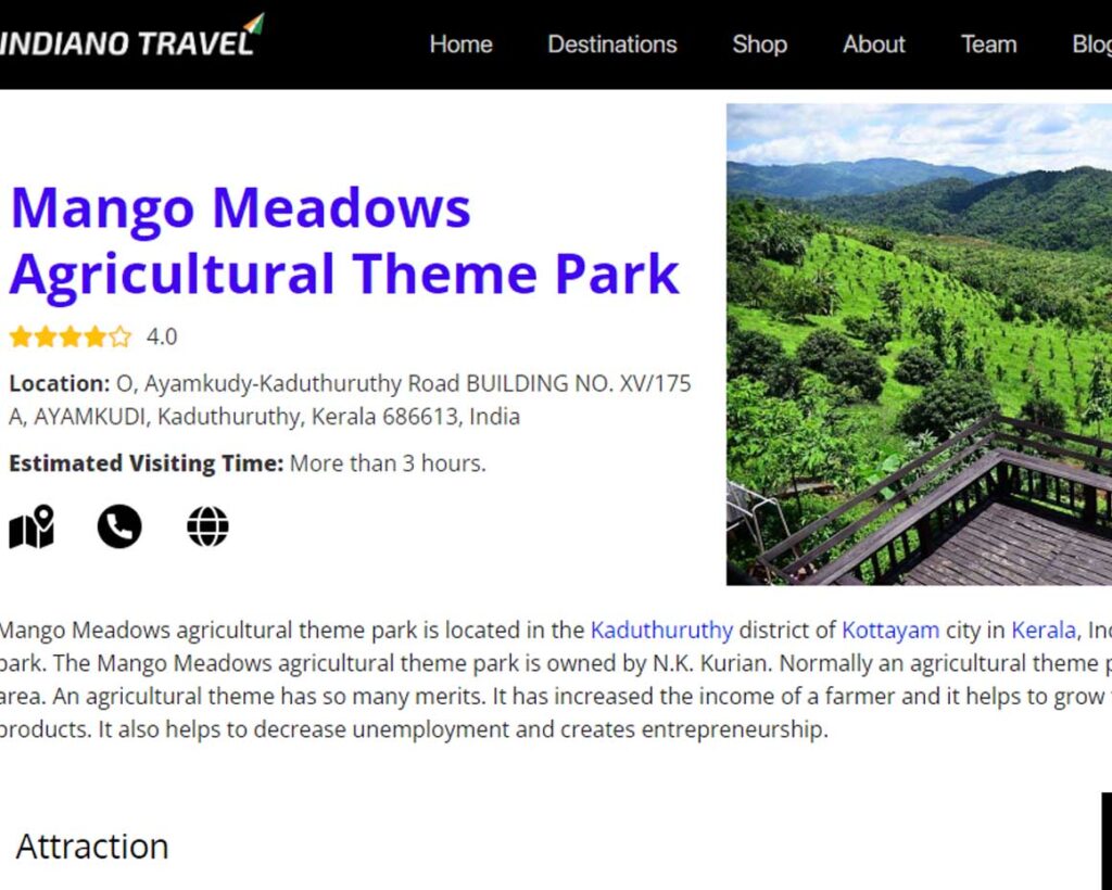 Mango Meadows Agricultural Theme Park - Mango Meadows: World's first ...